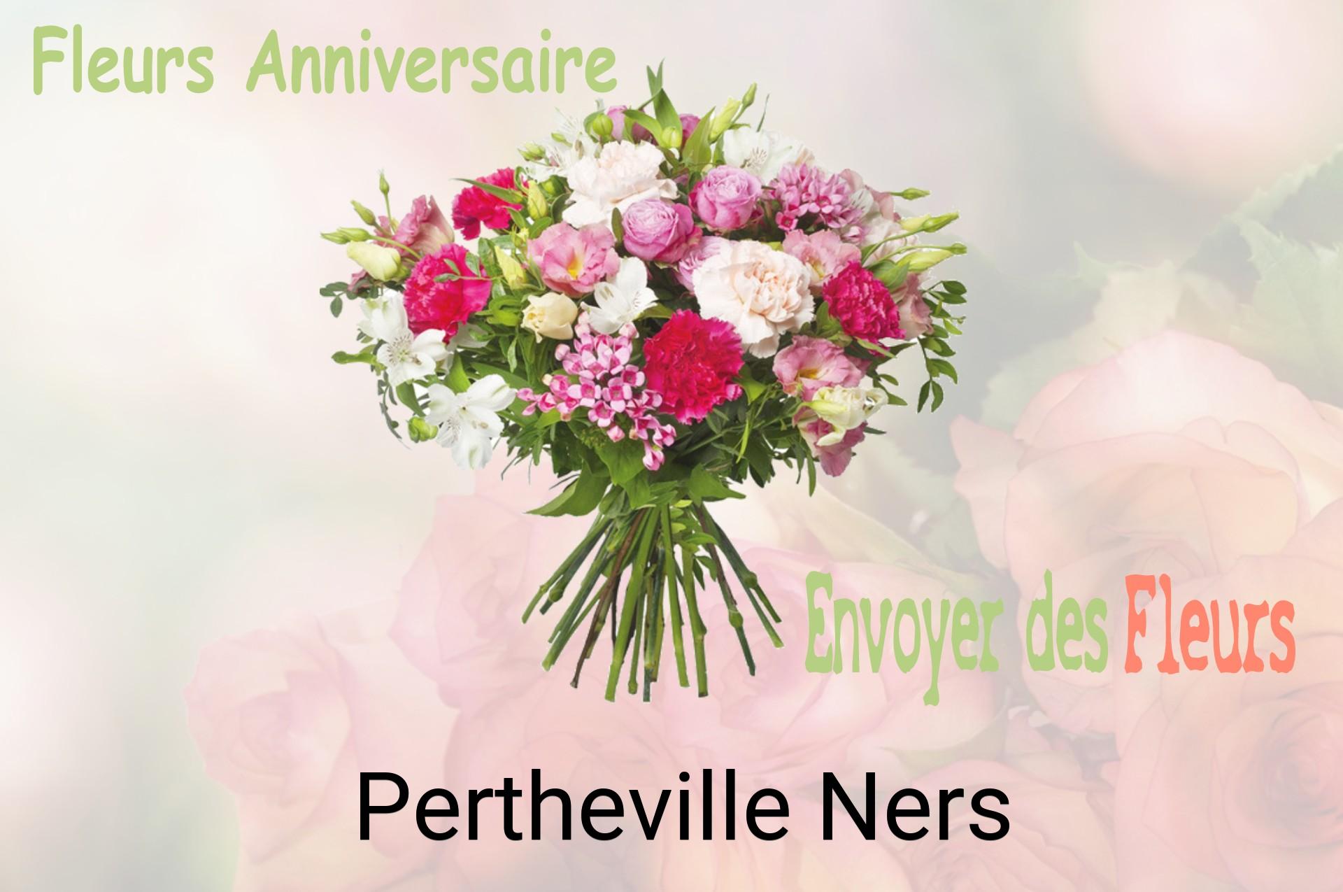 Bouquet de fleurs d’anniversaire livré à Pertheville-Ners