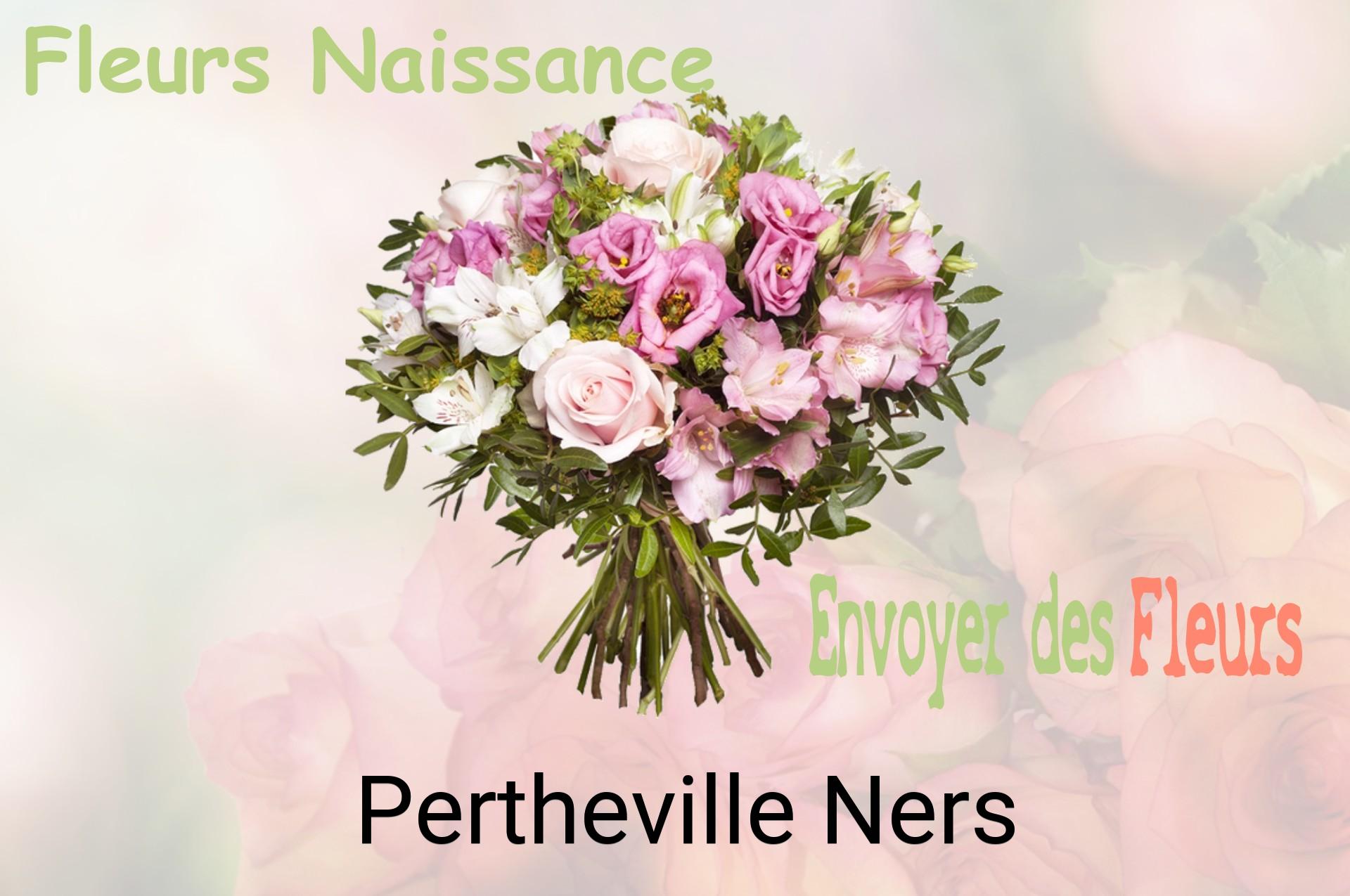 Bouquet de fleurs de naissance livré à Pertheville-Ners